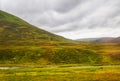 Scottish Lowlands panorama Kingussie to Pitlochry Royalty Free Stock Photo