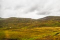 Scottish Lowlands panorama Kingussie to Pitlochry Royalty Free Stock Photo