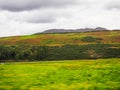 Scottish Lowlands panorama Kingussie to Pitlochry Royalty Free Stock Photo