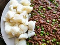 Scottish mince and tatties. Popular dish in Scotland.