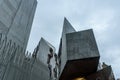 The Scottish Parliament in Edinburgh. Exterior view