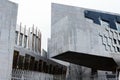 The Scottish Parliament in Edinburgh. Exterior view