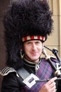 Scottish piper Royalty Free Stock Photo