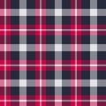 Scottish plaid checkered vector pattern