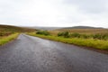 Scottish road trough countryside Royalty Free Stock Photo