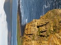 Scottish seaside cliffs