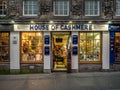 Shops, Royal Mile, Edinburgh Scotland