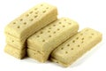 Scottish shortbread fingers Royalty Free Stock Photo