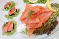 Scottish smoked salmon