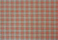 Scottish tartan check pattern