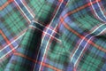 Scottish tartan plaid