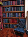 Scottish Tartans in Tweedsmuir, Scotland