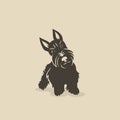 Scottish terrier - vector illustration