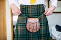 Scottish Wedding Groom in Kilt