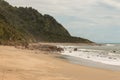 Scotts beach on Heaphy track in Kahurangi National Park