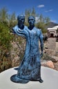 Scottsdale, Arizona: Frank Lloyd Wright \'s Taliesin West: Sculpture by Heloise Cristo \