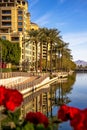 Scottsdale Arizona Waterfront Living Royalty Free Stock Photo