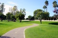 Scottsdale Greenbelt in Scottsdale, Arizona Royalty Free Stock Photo