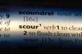 scour