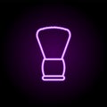 scour sponge neon icon. Elements of web set. Simple icon for websites, web design, mobile app, info graphics Royalty Free Stock Photo