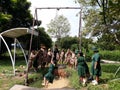 Scout adventure swing children activities