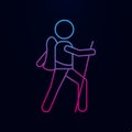 Scout nolan icon. Simple thin line, outline of camping icons for ui and ux, website or mobile application