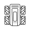 scout robots robot line icon