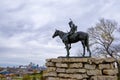 The Scout statue,Kansas city Missouri