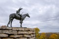 The Scout statue,Kansas city Missouri Royalty Free Stock Photo