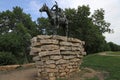 The Scout Statue Overlooking Kansas City, Missouri