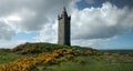 Scrabo tower Royalty Free Stock Photo