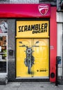 Scrambler Ducati Montreal Royalty Free Stock Photo