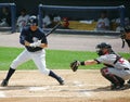 Scranton Wilkes Barre Yankees batter Mike Lamb Royalty Free Stock Photo