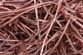 Scrap copper wire for recycling