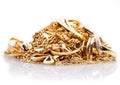 Scrap Gold Royalty Free Stock Photo