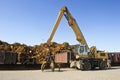 Scrap Heap Crane Royalty Free Stock Photo