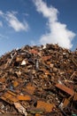 Scrap metal heap Royalty Free Stock Photo