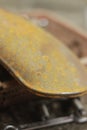 scrap metal that rusts naturally Royalty Free Stock Photo