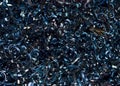 Scrap metal shavings swirls Royalty Free Stock Photo