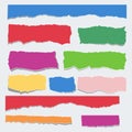 Scrap paper color set