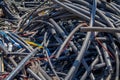 Scrap Stripped Plastic 3045 Royalty Free Stock Photo