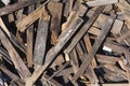 Scrap wood Royalty Free Stock Photo