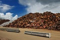 Scrap yard in Amsterdam Royalty Free Stock Photo