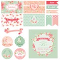 Scrapbook Design Elements Royalty Free Stock Photo