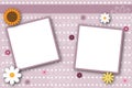 Scrapbook page frames