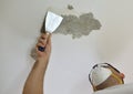 Scraping a Ceiling Royalty Free Stock Photo