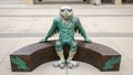 `Scrappy Bench` by Virgil Oertle on the campus of the University of North Texas in Denton, Texas.