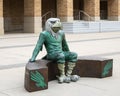 `Scrappy Bench` by Virgil Oertle on the campus of the University of North Texas in Denton, Texas.