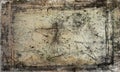 Scratched antique background Royalty Free Stock Photo