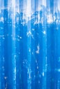 Scratched blue metallic texture Royalty Free Stock Photo